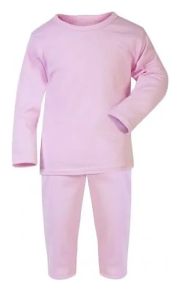 Pink blank baby pyjamas